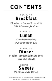 Meals for Runners | A Mini Cook Book