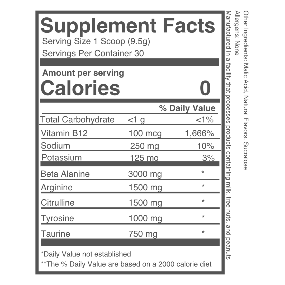 Cyclist's Pre-Workout